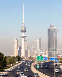 Kuwait city skyscraper