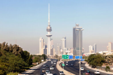 Kuwait city skyscraper