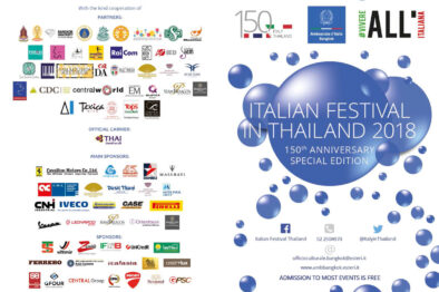 Italian Festival in Thailand 150 anniversary
