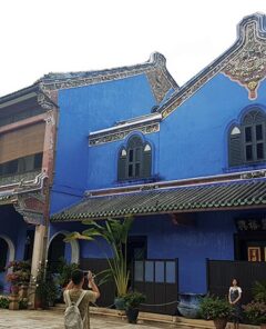 oops Visa run to Penang blue house