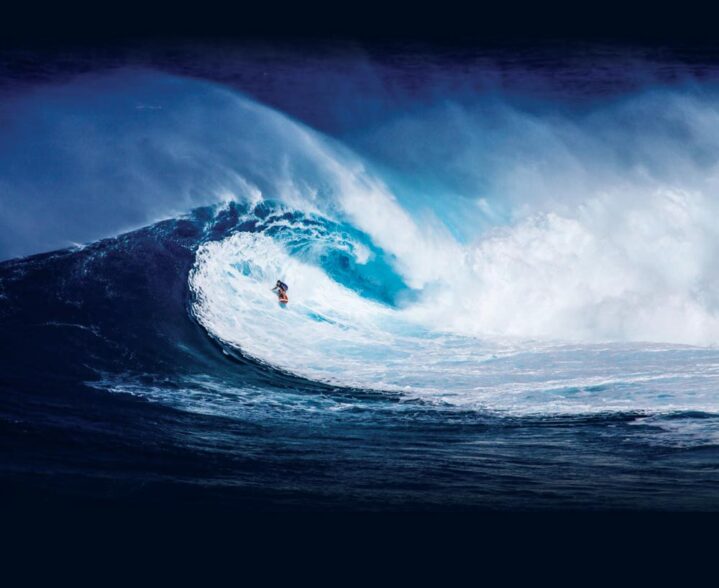 Surfing on Big Waves