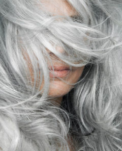 accepting grey hair