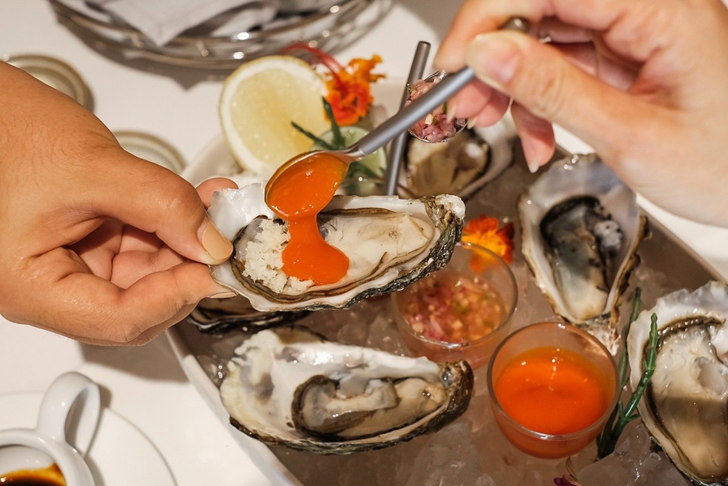 Oyster Selection from David Herve at Fireplace Grill and Bar