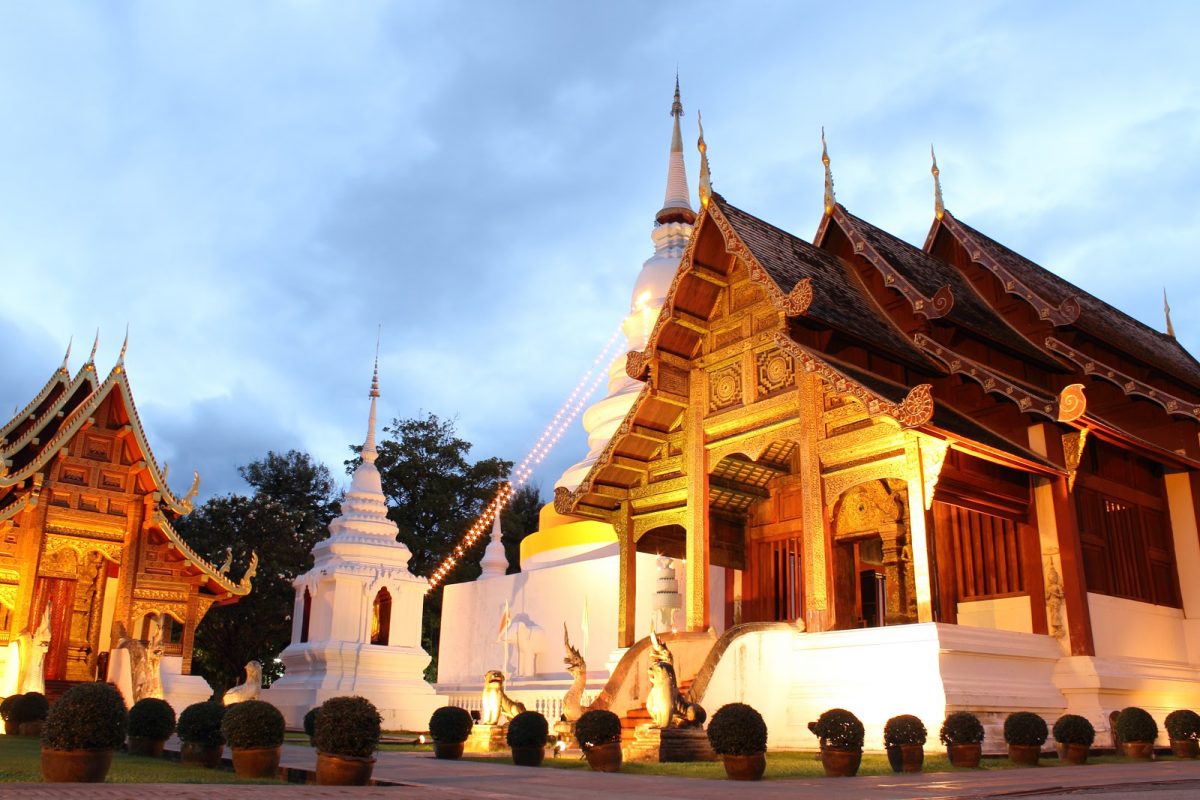 Wat Chang Kam in Wiang Kum Kam 