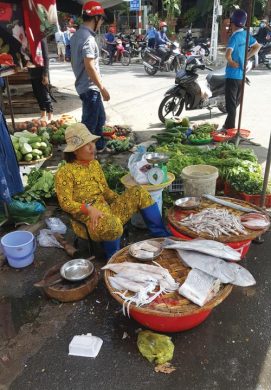 Street Vegetable Vendor